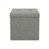 Foldable Square Storage Ottoman