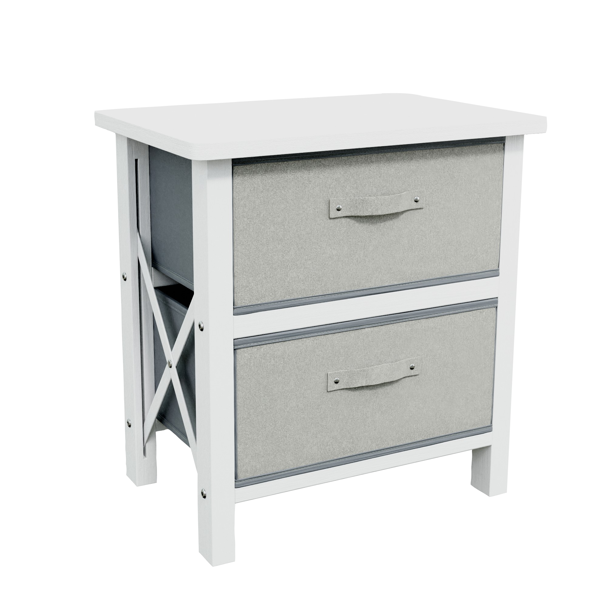 Two-Drawer Fabric Storage Organizer – Edenbrook