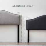 Bristol Arched Headboard with Nailhead Trim