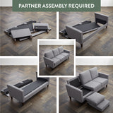 Archer Upholstered Straight Arm Sofa