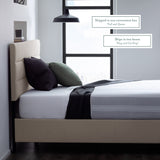 Johnson Upholstered Bed Frame with Storage Drawers