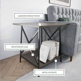 Walcott Wood Modern End Table