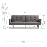 Gilman Standard Futon With Arms