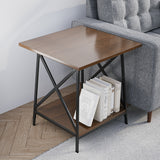 Walcott Wood Modern End Table