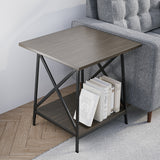 Walcott Wood Modern End Table