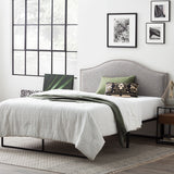 Bristol Arched Headboard with Nailhead Trim