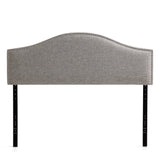 Bristol Arched Headboard with Nailhead Trim