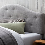 Legrand Upholstered Arched Headboard with Tufting