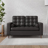 Lynnwood Upholstered Square Arm Loveseat