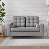 Lynnwood Upholstered Square Arm Loveseat
