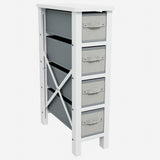 Four-Drawer Fabric Storage Organizer