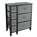 Seven-Drawer Fabric Storage Organizer