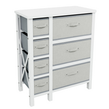 Seven-Drawer Fabric Storage Organizer