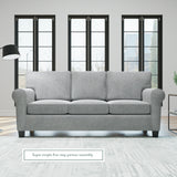 Willow Upholstered Traditional Rolled Arm Sofa