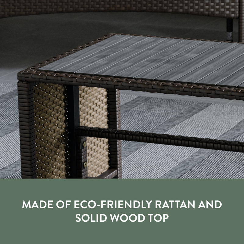 Bayview Rattan Outdoor Patio Set