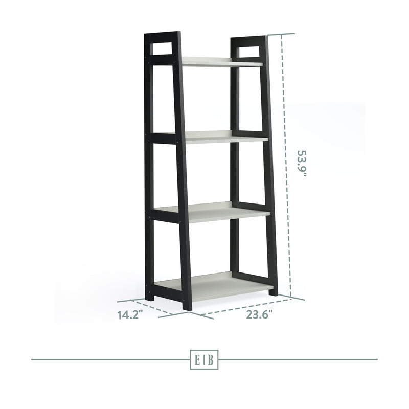 Hillcrest 4 Shelf Ladder Bookcase