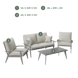 Taylor Metal Outdoor Patio Set