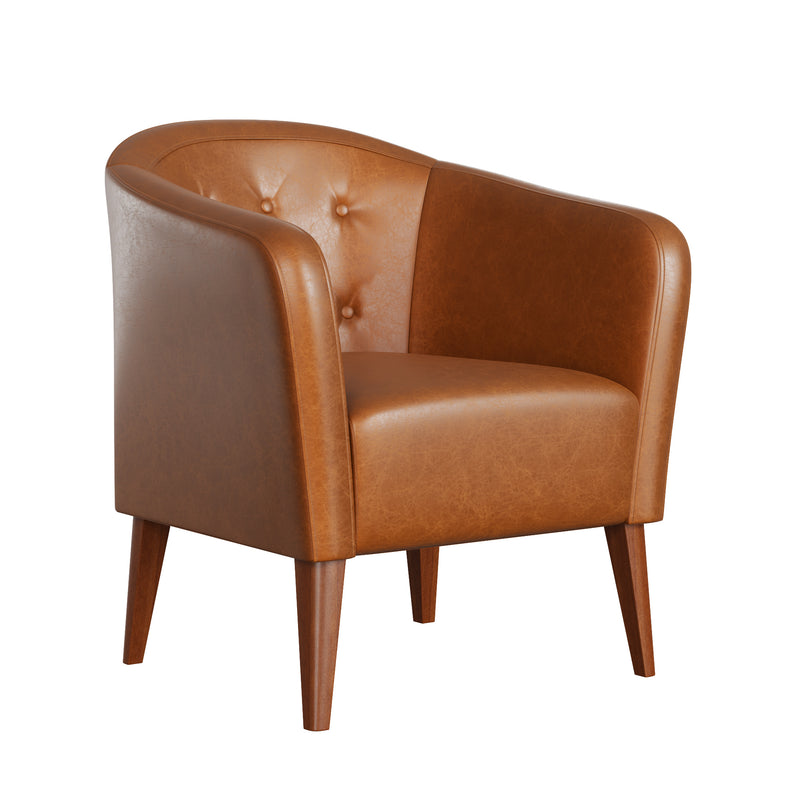 Collins Button Tufted Accent Chair