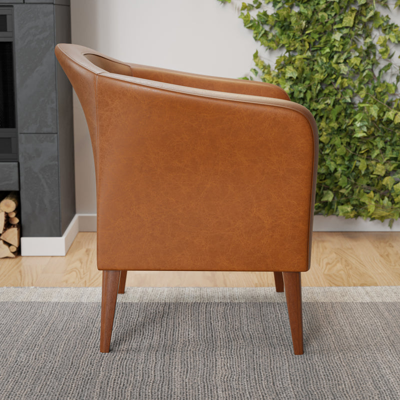 Collins Button Tufted Accent Chair