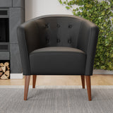 Collins Button Tufted Accent Chair