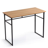 Barnes Wood and Metal Folding Desk