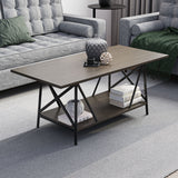 Walcott Wood Modern Coffee Table