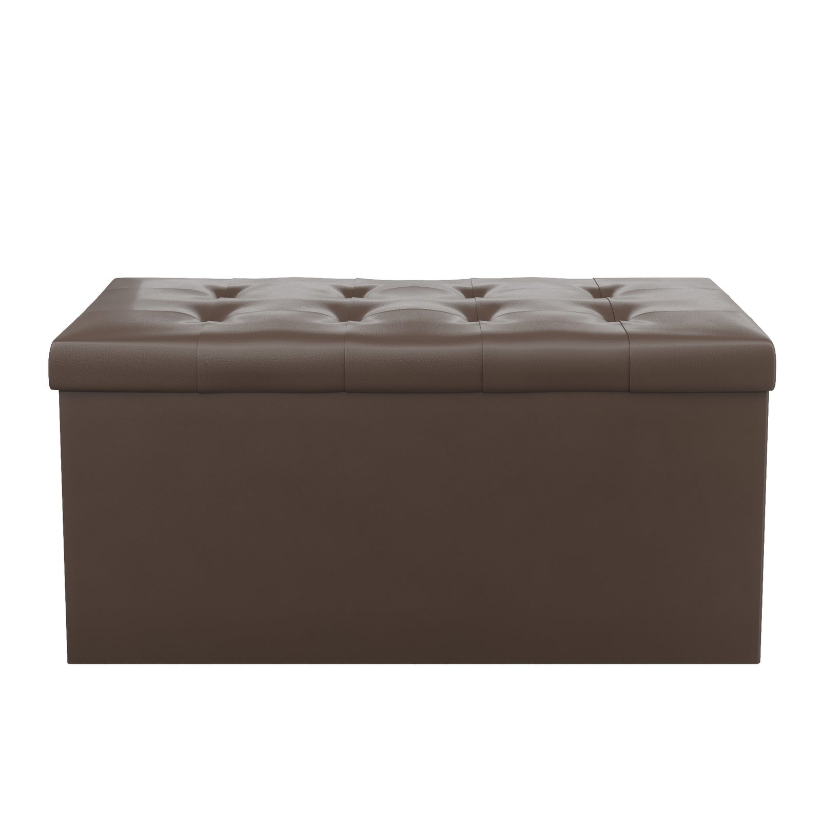 Foldable Rectangle Storage Ottoman – Edenbrook