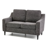 Jensen Upholstered Scoop Arm Loveseat