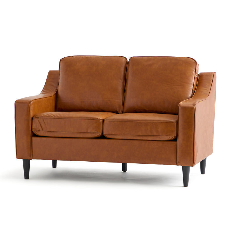 Jensen Upholstered Scoop Arm Loveseat