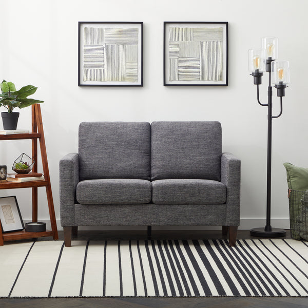 Archer Upholstered Straight Arm Loveseat