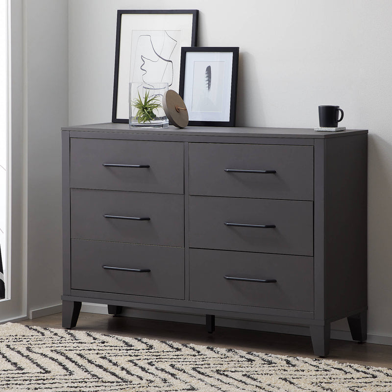 ikea grey dresser Daley 6 Drawer Dresser – Edenbrook