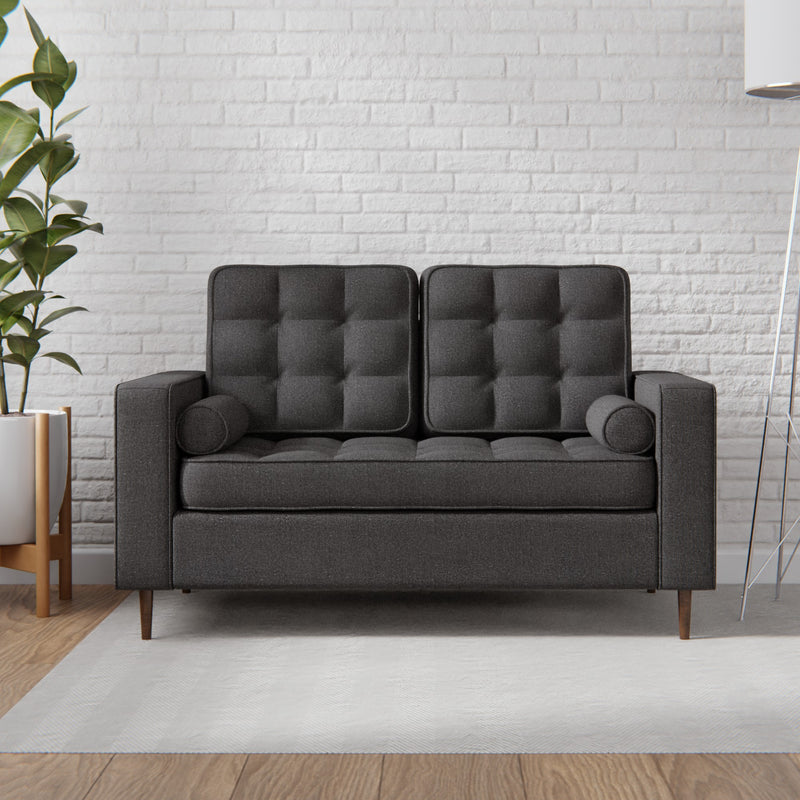 Lynnwood Upholstered Square Arm Loveseat