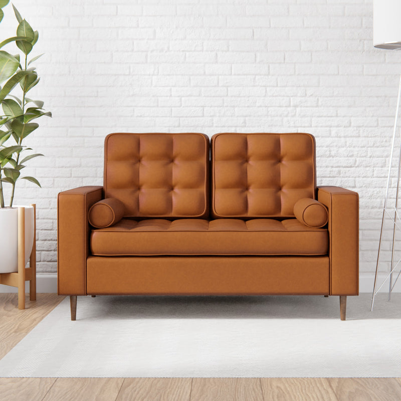 Lynnwood Upholstered Square Arm Loveseat