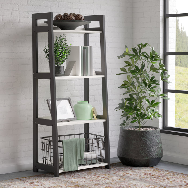 Hillcrest 4 Shelf Ladder Bookcase