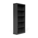 Sumac Laminate Five Shelf Bookcase