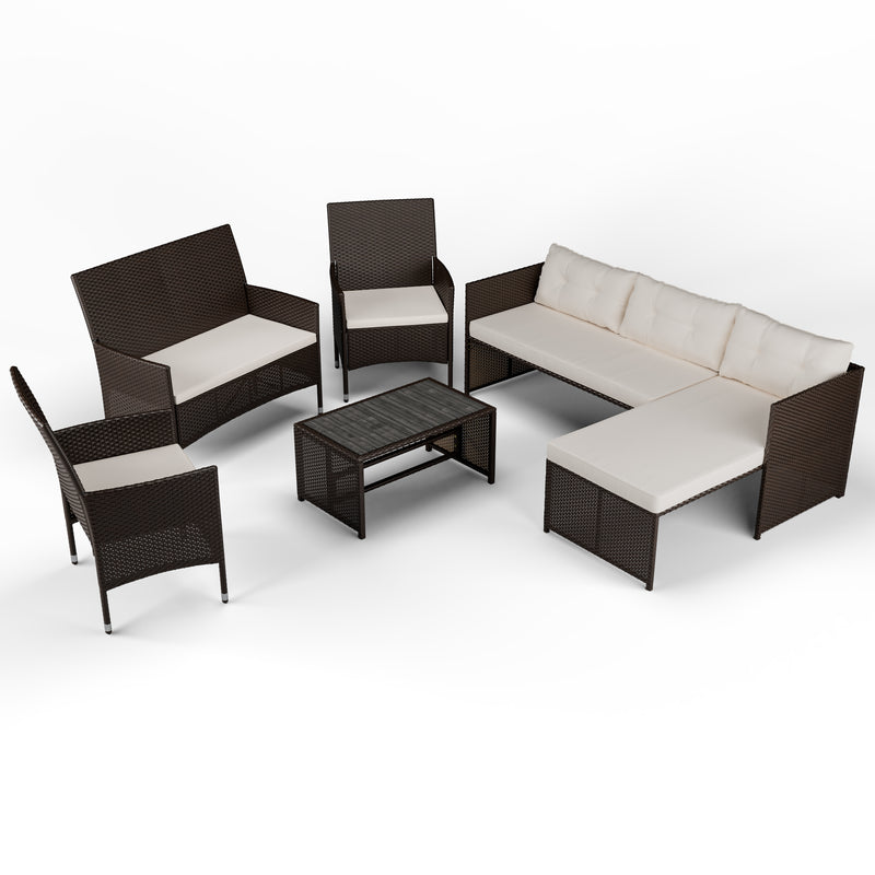 Bayview Rattan Outdoor Patio Set